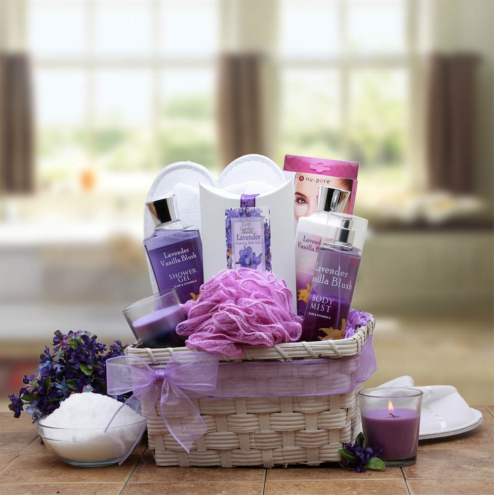 Lavender-Spa-Gift-Basket