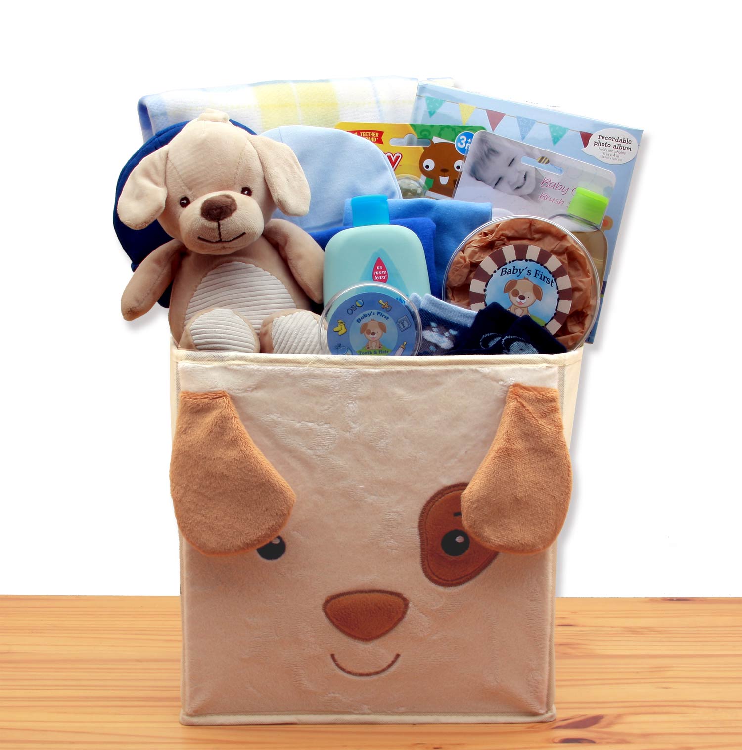 Puppy-Tails--New-Baby-Gift-Basket