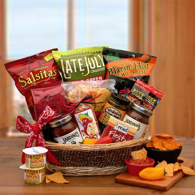 A-Little-Spice-Gourmet-Salsa-&-Chips-Gift-Basket