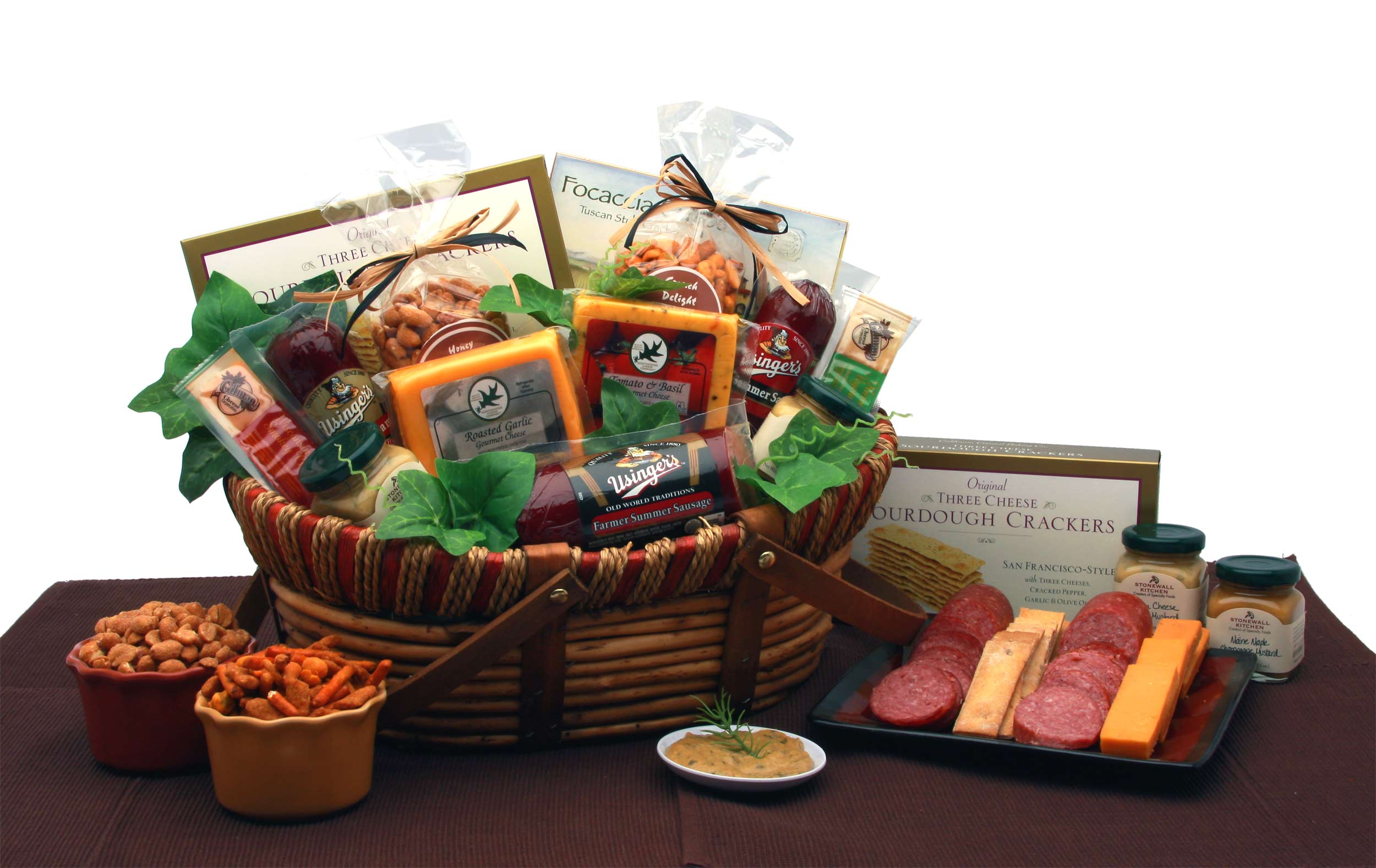 Savory-Favorites-Meat-and-Cheese-Gift-Basket