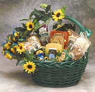 Sunflower-Treats-Gift-Basket